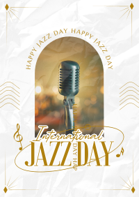 Elegant Jazz Day Flyer Image Preview