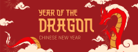 Chinese Dragon Zodiac Facebook Cover Design