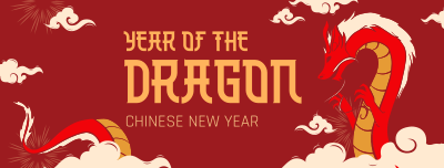 Chinese Dragon Zodiac Facebook cover Image Preview