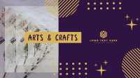 Arts & Crafts YouTube Banner Image Preview