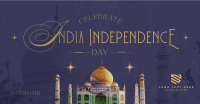 India Independence Taj Mahal Facebook Ad Design