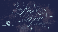 Elegant New Year Greeting Video Image Preview