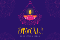 Diwali Celebration Pinterest Cover Design