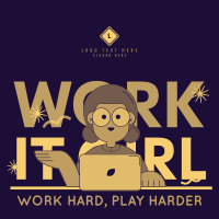 Work Motivational Statement T-shirt Image Preview