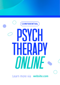 Psych Online Therapy Flyer Preview