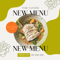 Carry The Thai Curry Linkedin Post Design