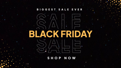 Black Friday Sale Facebook event cover Image Preview