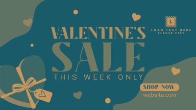Valentine Week Sale Facebook event cover Image Preview