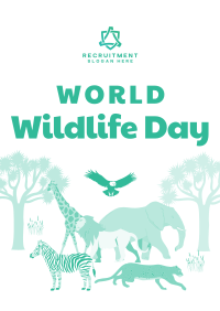 Wildlife Safari Poster Design