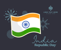 India Day Flag Facebook Post Design