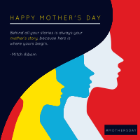 Mother's Story Instagram Post Design