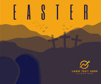 Easter Resurrection  Facebook post Image Preview