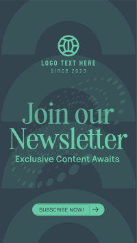 Newsletter Alert TikTok video Image Preview