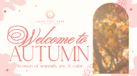 Hello Autumn Animation Image Preview