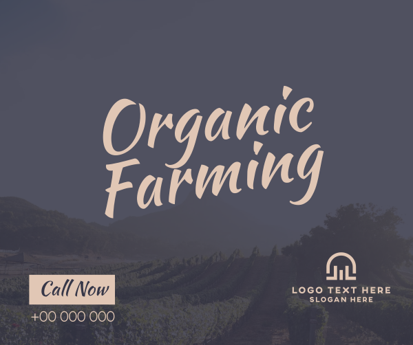 Farm for Organic Facebook Post Design Image Preview