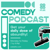 Daily Comedy Podcast Instagram post Image Preview