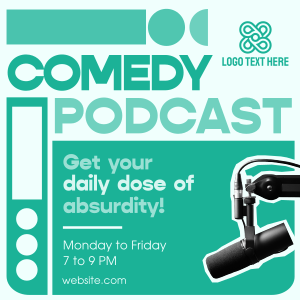 Daily Comedy Podcast Instagram post Image Preview