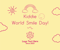 Kiddie World Smile Day Facebook Post Design