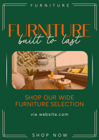 Quality Furniture Sale Poster Preview