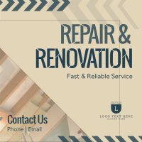Repair & Renovation Linkedin Post Image Preview