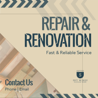 Repair & Renovation Linkedin Post Image Preview