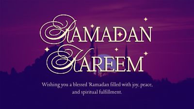 Ramadan Sunset Facebook event cover Image Preview