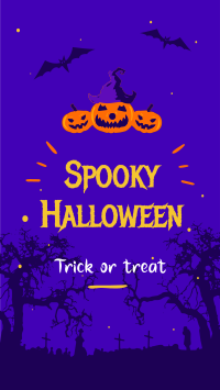Spooky Halloween Facebook Story Design