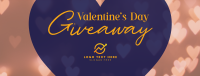 Valentine's Giveaway Facebook cover Image Preview