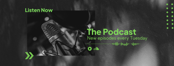 The Podcast Facebook Cover Design Image Preview