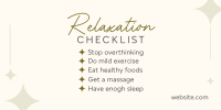 Healthy Checklist Twitter post Image Preview