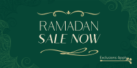 Ornamental Ramadan Sale Twitter Post Image Preview