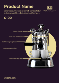 Coffee Maker Flyer Design