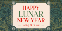 Lunar New Year Celebration Twitter post Image Preview