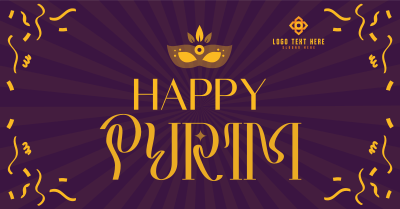 Burst Purim Festival Facebook ad Image Preview