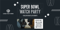 Super Bowl Sport Twitter Post Design