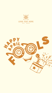 April Fools Glasses Instagram story Image Preview