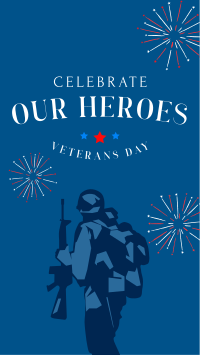 Celebrate Our Heroes TikTok video Image Preview