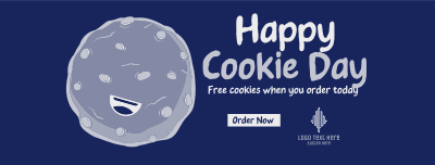 Happy Cookie Facebook cover Image Preview