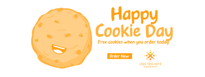 Happy Cookie Facebook cover Image Preview