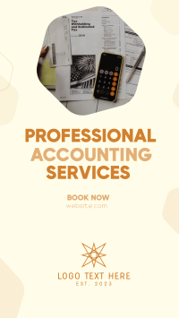 Professional Accounting Facebook Story Design