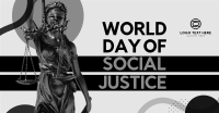 Social Justice World Day Facebook Ad Design