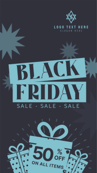 Black Friday Sale Instagram Reel Image Preview