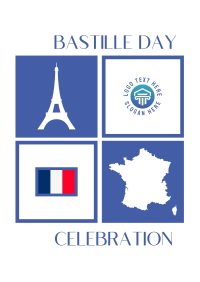 Tiled Bastille Day Flyer Image Preview