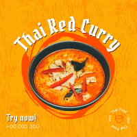 Thai Red Curry Instagram post Image Preview