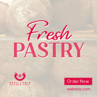 Rustic Pastry Bakery Linkedin Post Image Preview