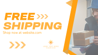 Limited Free Shipping Promo Animation Image Preview