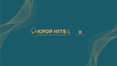 Kpop Hits YouTube Banner Image Preview