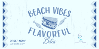 Flavorful Bites at the Beach Twitter Post Image Preview