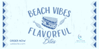 Flavorful Bites at the Beach Twitter post Image Preview