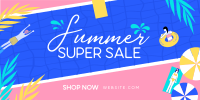 Summer Super Sale Twitter post Image Preview